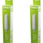 Kit 2 Refil Filtro Purificador Agua Consul Cpc31 Cpb34 Cix06 Branco