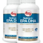 Ômega 3 DHA EPA Vitafor 540mg 360mg Vitamina E 240 Cápsulas
