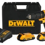 Parafusadeira e Furadeira de Impacto 13mm 20V DEWALT DCD7781D2 Com 2 Baterias, Carregador e Maleta