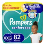 Fralda Confort Sec Tamanho Xxg 82 Unidades Pampers
