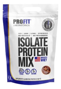 Suplemento en pó ProFit Laboratórios Proteínas de Isolate Protein Mix sabor chocolate ao leite x 1.8kg
