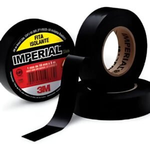 Fita Isolante Imperial 3m 18mm X 20m Preta – D3