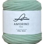 Fio De Malha Premium – Amorino Fios – 36mm Cor Verde Chá