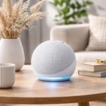 Amazon Echo Dot 5a Geração Alexa Smart Speaker Cor Glacier White