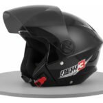 Capacete Pro Tork New Liberty Three aberto – Cor Preto Brilhante Tamanho 58