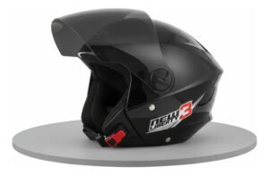 Capacete Pro Tork New Liberty Three aberto – Cor Preto Brilhante Tamanho 58