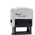Carimbo 302 Para Médicos, Professores, Enfermeiros E Etc. Tinta Preto Exterior Branco
