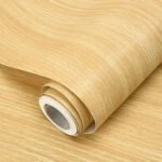 Adesivo Papel De Parede Madeira Vinílico Pinus acetinado envelopamento móveis e paredes rolo 10m X 45cm Autocolante Madeira Natural