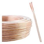 Fio Paralelo 2×1 100% Cobre Cabo Alto Falante 10 Metros Technoise Cristal