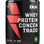 Whey Protein Concentrado 20g De Proteína 900g Dux Nutrition Sabor Chocolate Branco