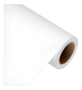 Adesivo Vinil Branco Fosco Envelopar Geladeira Mesa 5mx1,2m
