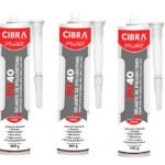 5 Cibra Flex Pu 40 Cinza 400g Adesivo Selante Poliuretano