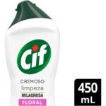 Limpador Cif Cif Higienizador Cremoso floral em squeeze