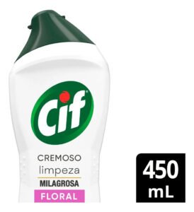 Limpador Cif Cif Higienizador Cremoso floral em squeeze