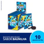 Biscoito Recheado Mini Oreo Original 35g – Caixa com 10 unidades