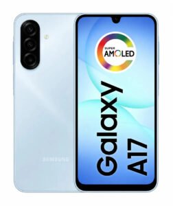 Celular Samsung Galaxy A17 128GB 4GB Ram+4GB Ram Plus, Com Ia, Câm De 50mp, Tela De 6.7 , Nfc, Ip54 – Azul