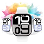 Relógio Smartwatch S11 Pro Series 11 Amoled Gps Whatsapp Nfc – Prateado – Lisa – Cinza – Prateado