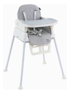Cadeira De Alimentação Infantil 3 Em 1 Harmony Maxi Baby – Cinza