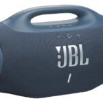 Caixa De Som Jbl Potente Bluetooth Resistente Água Azul Ip68 Jbl Boombox4br 210w Rms Graves Profundos E Estrondosos