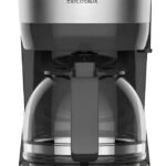 Cafeteira Elétrica Electrolux Inox 15 xicaras com 600ml capacidade filtro permanente removivel corta pingos e função manter aquecido sistema ECM10