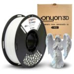 Filamento Pla Plus 3D impressora Speed cor branco 175mm
