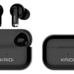 Fone bluetooth 5.4 sem fio Tws Kaidi Kd780 graves potentes branco