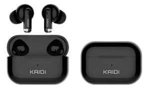 Fone bluetooth 5.4 sem fio Tws Kaidi Kd780 graves potentes branco