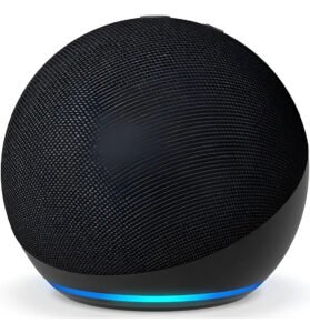 Alexa Amazon Echo Dot Assistente Virtual Portugues Cor Charcoal
