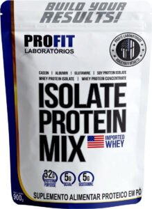 Whey Isolate Protein Mix Refil 900g – Profit Sabor Morango