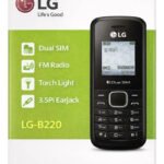 CELULAR LG B220 Dual SIM 32 MB Preto Para Idosos