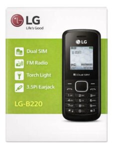 CELULAR LG B220 Dual SIM 32 MB Preto Para Idosos