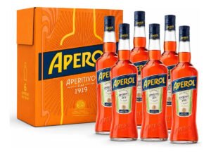 Aperitivo Aperol Spritz Italiano 750ml – Bebida Alcoólica