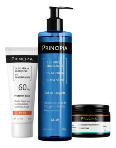 Principia Kit Gl-02 + Gh-01 + Ps-01 Todo Tipo De Pele Dia/noite