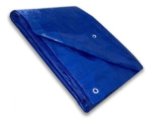 Lona Plástica Polietileno 3x2m Azul Impermeável Lonas Online com UV