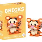 Brinquedo Bloco De Montar Personagens Desenho Animado Quantidade De Peças 170 Versão Do Personagem Tigrão