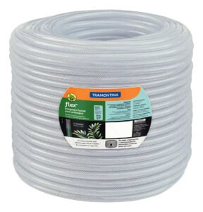 Mangueira Flex Tramontina Branco Em Pvc 3 Camadas 50 M