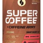 Suplemento en pó Caffeine Army SuperCoffee – Lingua de Gato Cafeína de Super Coffee sabor original x 380g