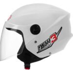 Capacete Aberto Pro Tork New Liberty 3 Three Fosco/brlhante Cor Branco Desenho Sólido Tamanho do capacete 59/60