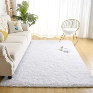 Tapete 2,00×1,50 Peludo Felpudo Sala E Quarto Cores Cor Branco