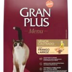 Ração Granplus Menu Gato Sênior Castrados Frango 10,1kg