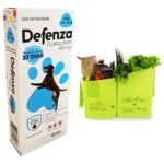 Defenza Antipulgas E Carrapatos 400 Mg Caes 20 A 40kg Cor Marrom
