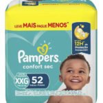 Fralda Pampers Confort Sec XXG x 52 unidades