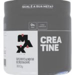 Creatina Monohidratada Sem Sabor para Ganho de Força e Massa Muscular 300g