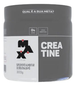 Creatina Monohidratada Sem Sabor para Ganho de Força e Massa Muscular 300g