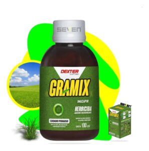 Gramix Herbicida Seletivo Eficaz Gramado Grama Jardim 100ml