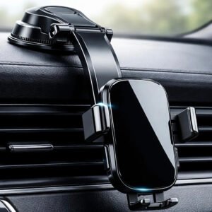 Suporte De Celular Veicular Automotivo Pra Carro Mesa Porta Painel Parede Caminhão Vw Up Jetta Volkswagen Ônix Corolla Gol 360° Universal
