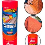 Manta Asfáltica Terracota Autoadesiva 45cm X 10m Vedatudo