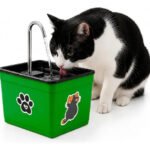 Bebedouro Automático Fonte De Água Pet Gatos Cachorros Torneira Alumínio Cascata Silencioso Pote Tigela Vasilha Bebedor Água Corrente Bomba 1,8L Bivolt