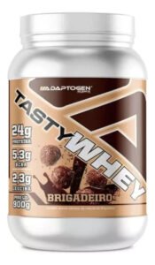 Suplemento Tasty Whey 3w Gourmet Whey Protein Adaptogen Science Pote 900g Sabor Brigadeiro