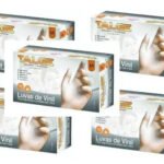 5 Cxs Luva De Procedimento Vinil Sem Pó – Talge Tam. M